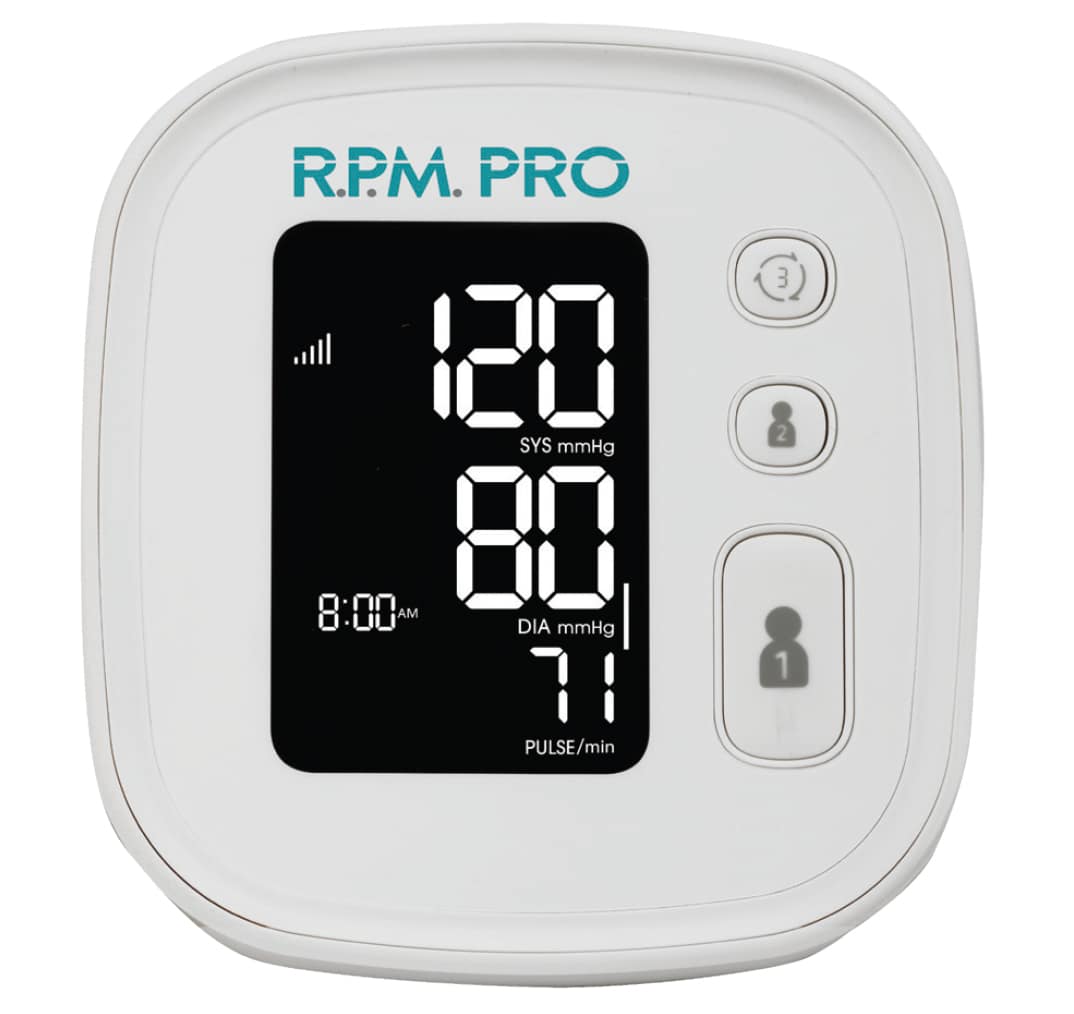 RPM Pro™ Blood Pressure Arm Monitor - Cellular