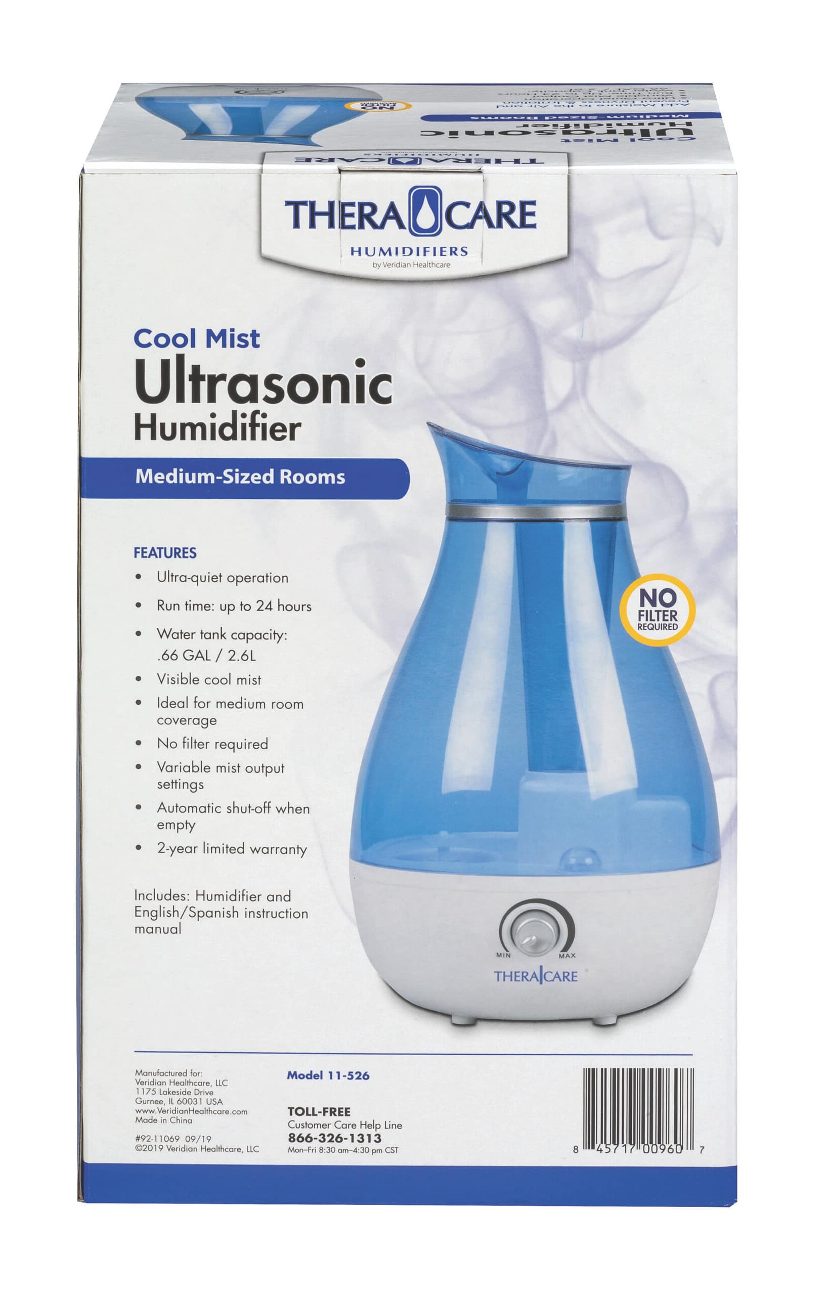 Cool Mist Ultrasonic Humidifier - Image 2