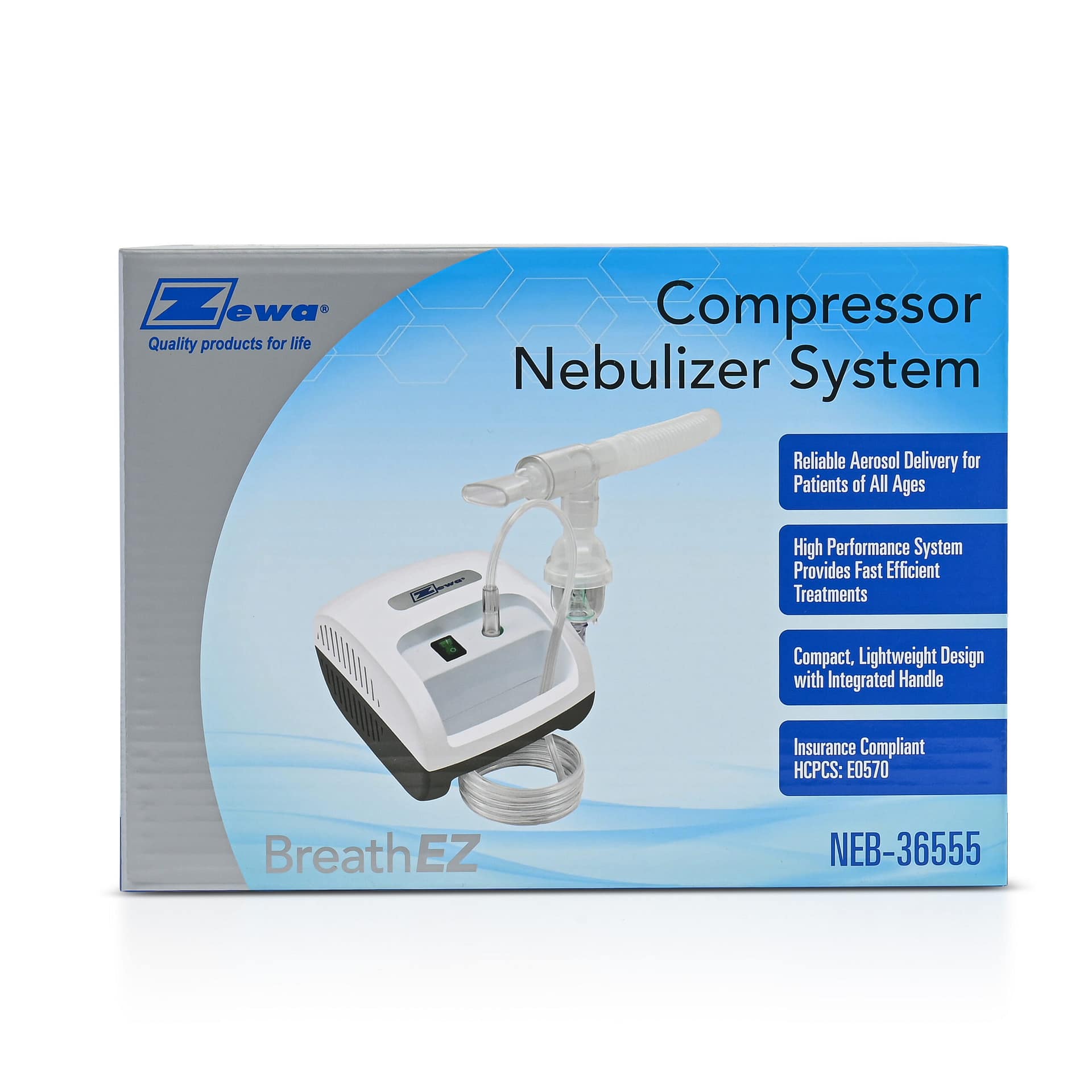 Compressor nebulizer pump