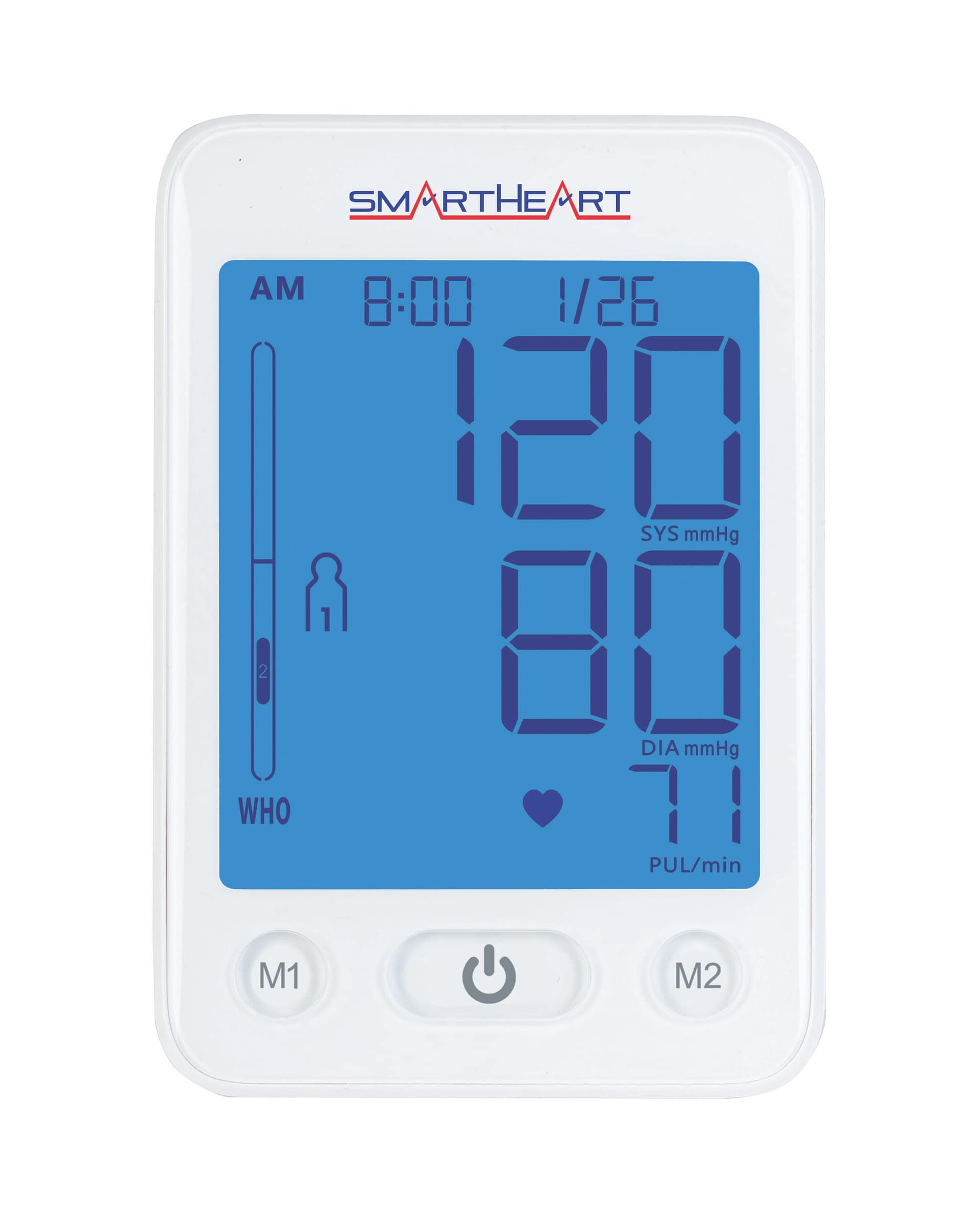 SmartHeart Talking Blood Pressure Arm Monitor