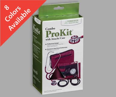 ProKit Aneroid Sphygmomanometer with Dual-Head Stethoscope