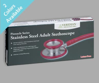 Pinnacle Series Stainless Steel Adult Stethoscope
