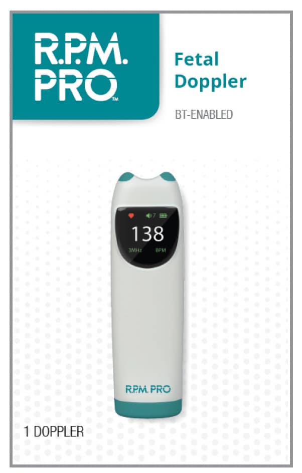 RPM PRO™ Fetal Doppler Bluetooth - Image 3